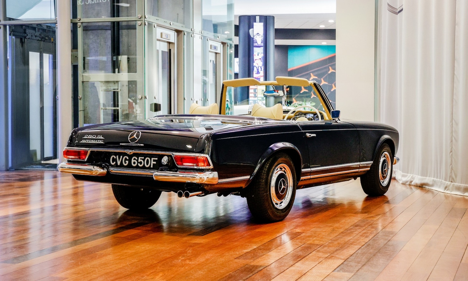 Used Mercedes-Benz 280 SL 1968 for sale - 76543374: Photo 3
