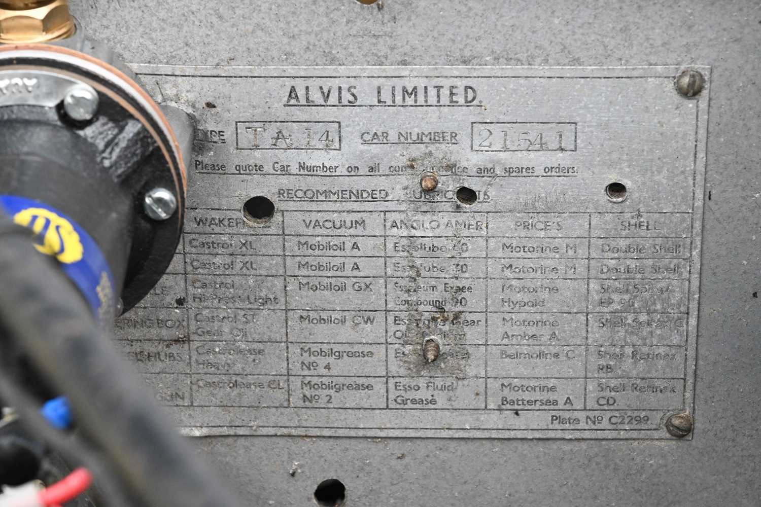 Used Alvis TA14 1948 for sale - 76557241: Photo 62