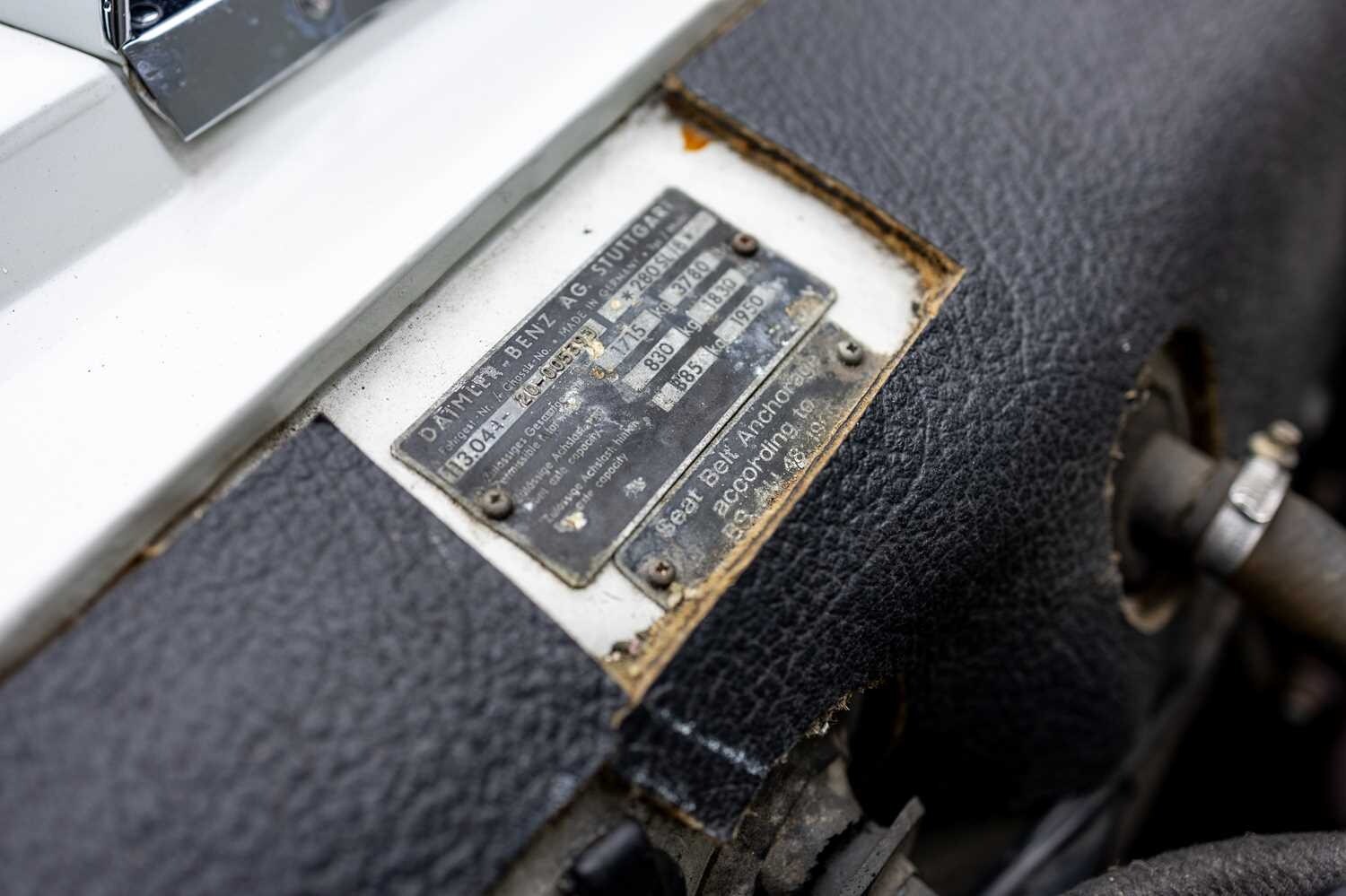 Used Mercedes-Benz 280 SL 1968 for sale - 76544685: Photo 57