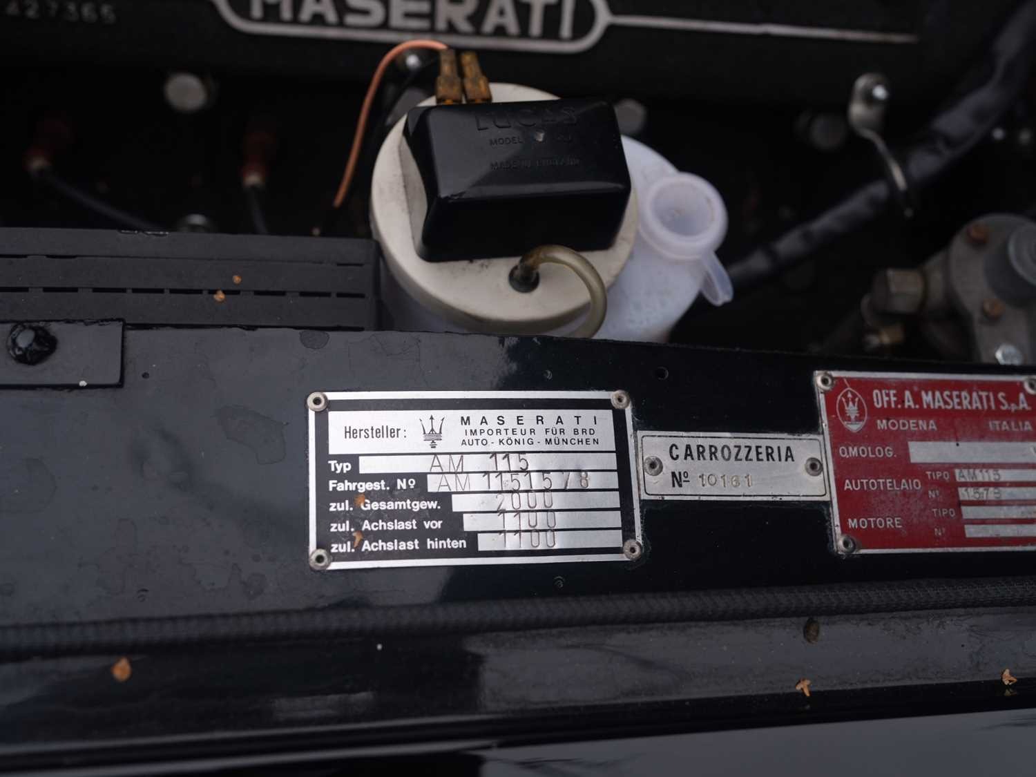 Used Maserati Ghibli 1970 for sale - 76559611: Photo 11