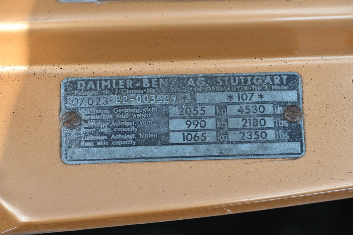 Used Mercedes-Benz SLC 1972 for sale - 76464304: Photo 37