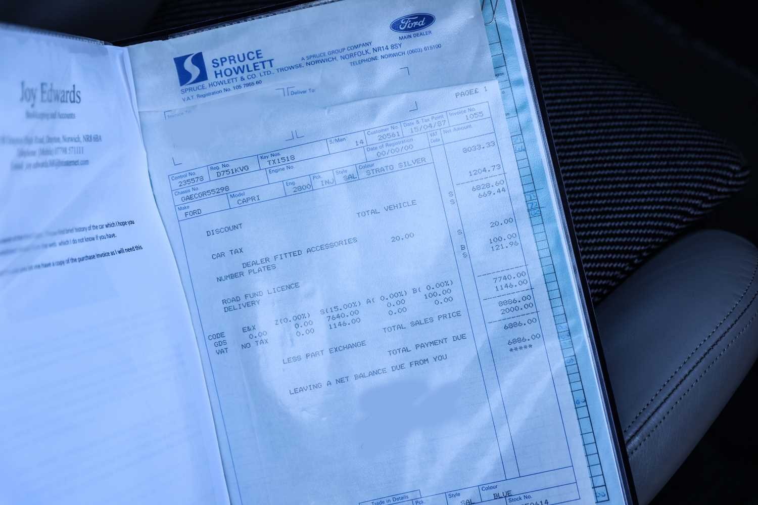 Used Ford Capri 1987 for sale - 76391256: Photo 55