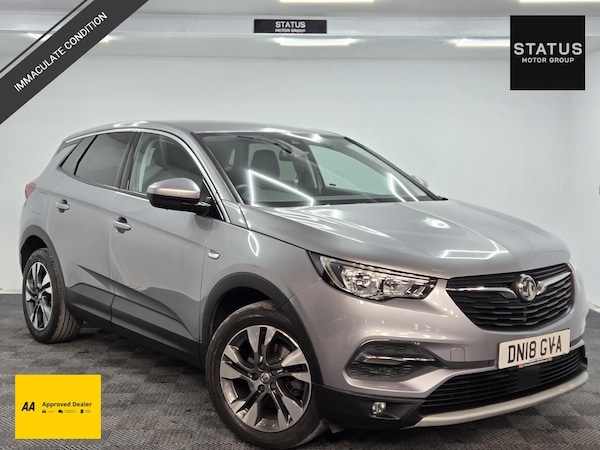 Used Vauxhall Grandland X 2018 for sale - 74729850: Photo 1