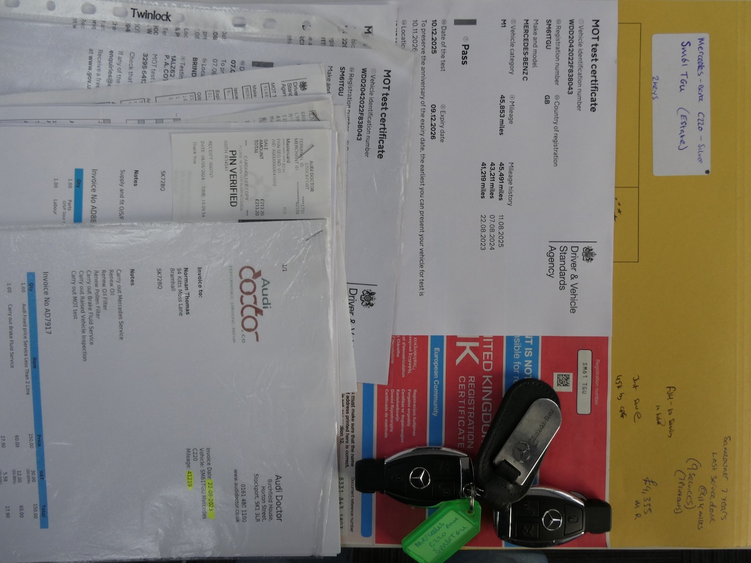 Used Mercedes-Benz C Class 2012 for sale - 76957233: Photo 24