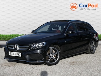 2016 (16) - C220d AMG Line Premium Plus 5dr Auto *FSH +BURMESTER +PAN ROOF +£35 TAX*