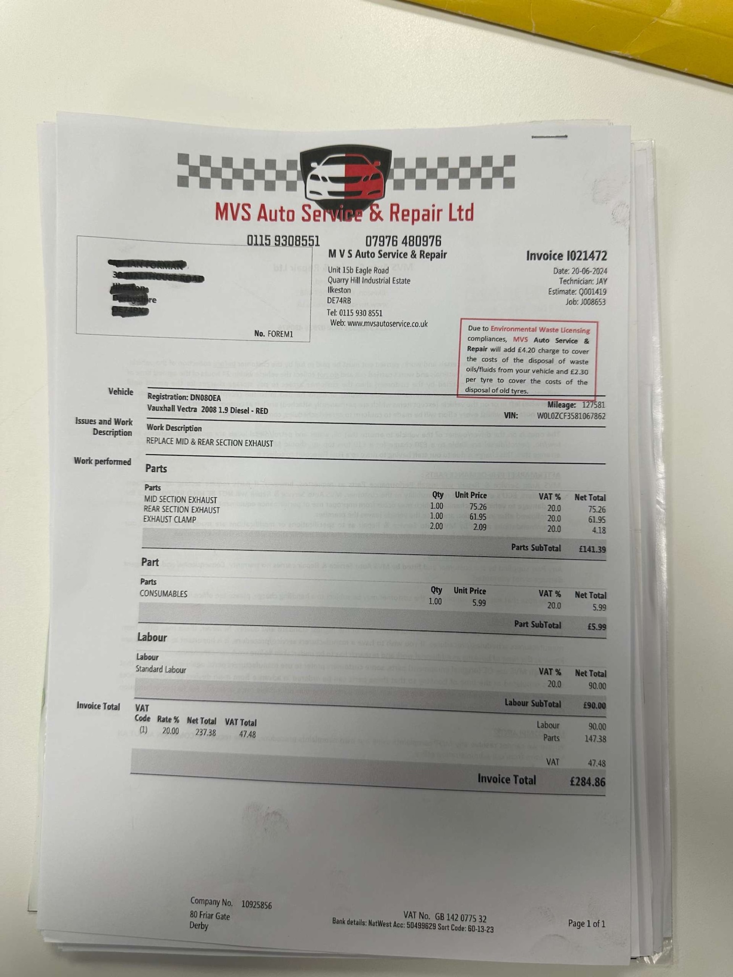 Used Vauxhall Vectra 2008 for sale - 76533564: Photo 30