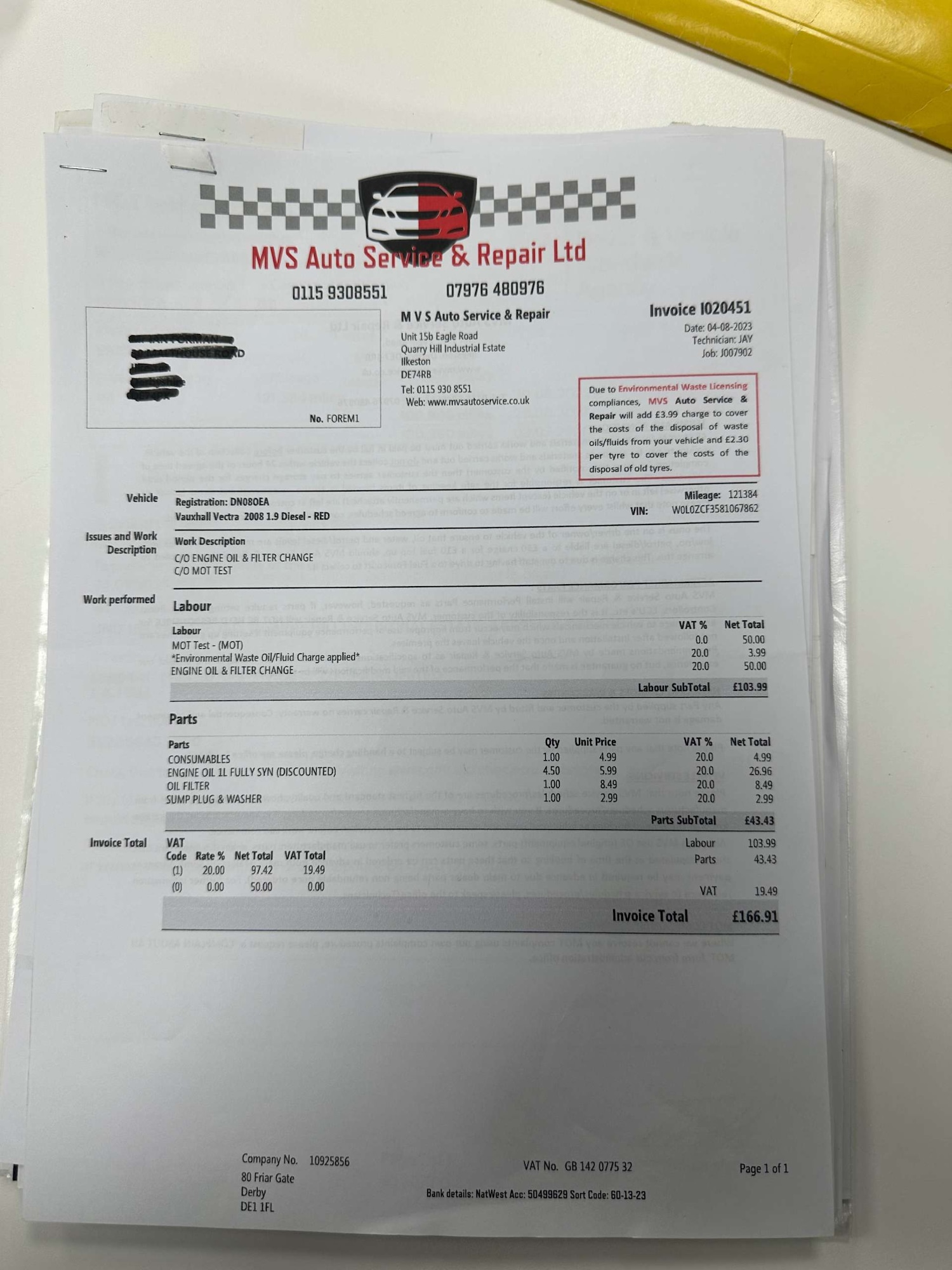 Used Vauxhall Vectra 2008 for sale - 76533564: Photo 34