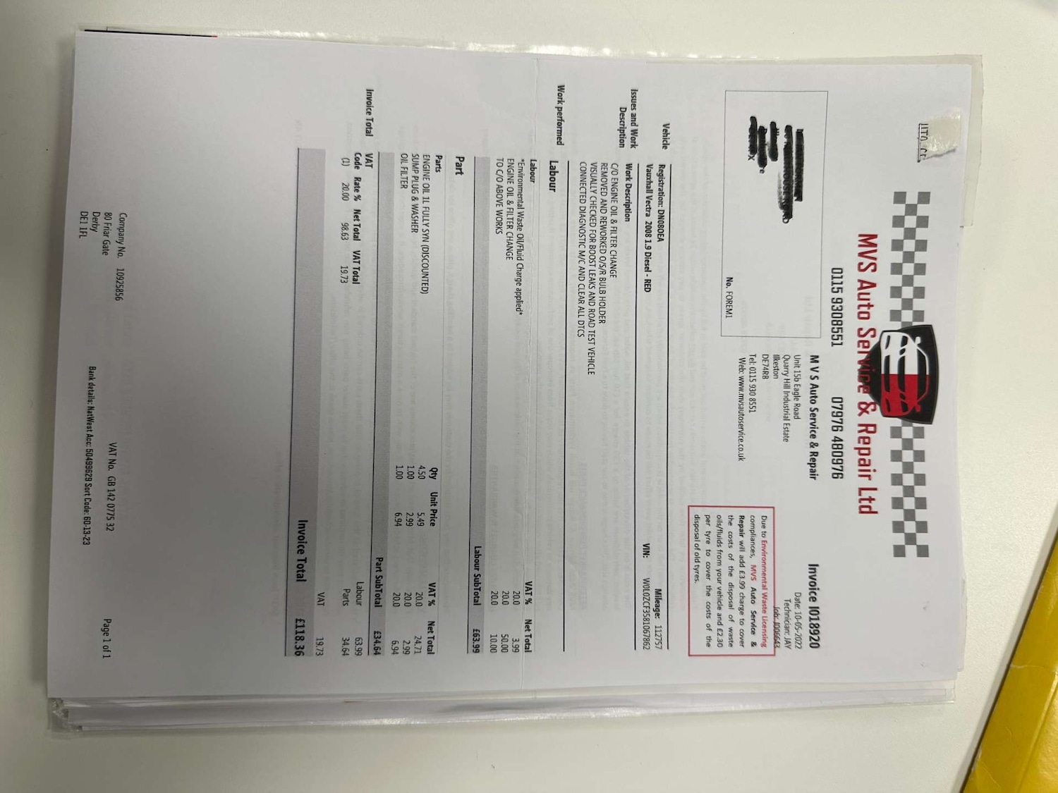 Used Vauxhall Vectra 2008 for sale - 76533564: Photo 37