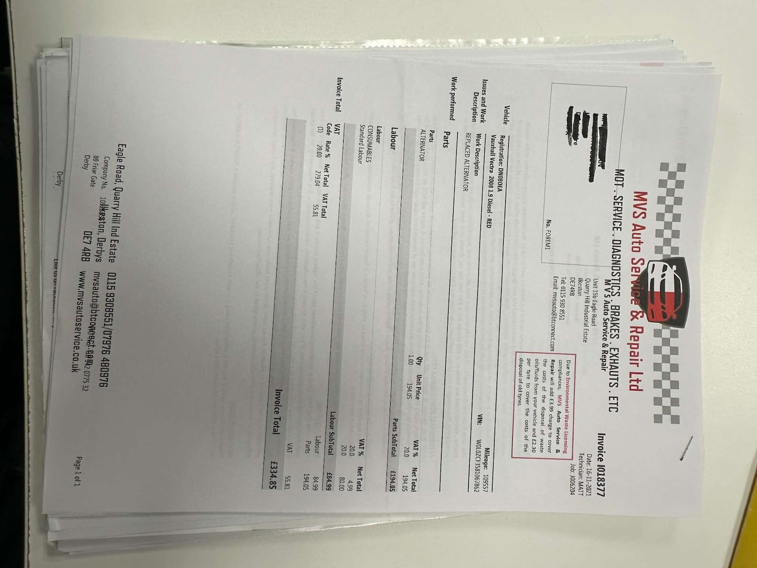 Used Vauxhall Vectra 2008 for sale - 76533564: Photo 39