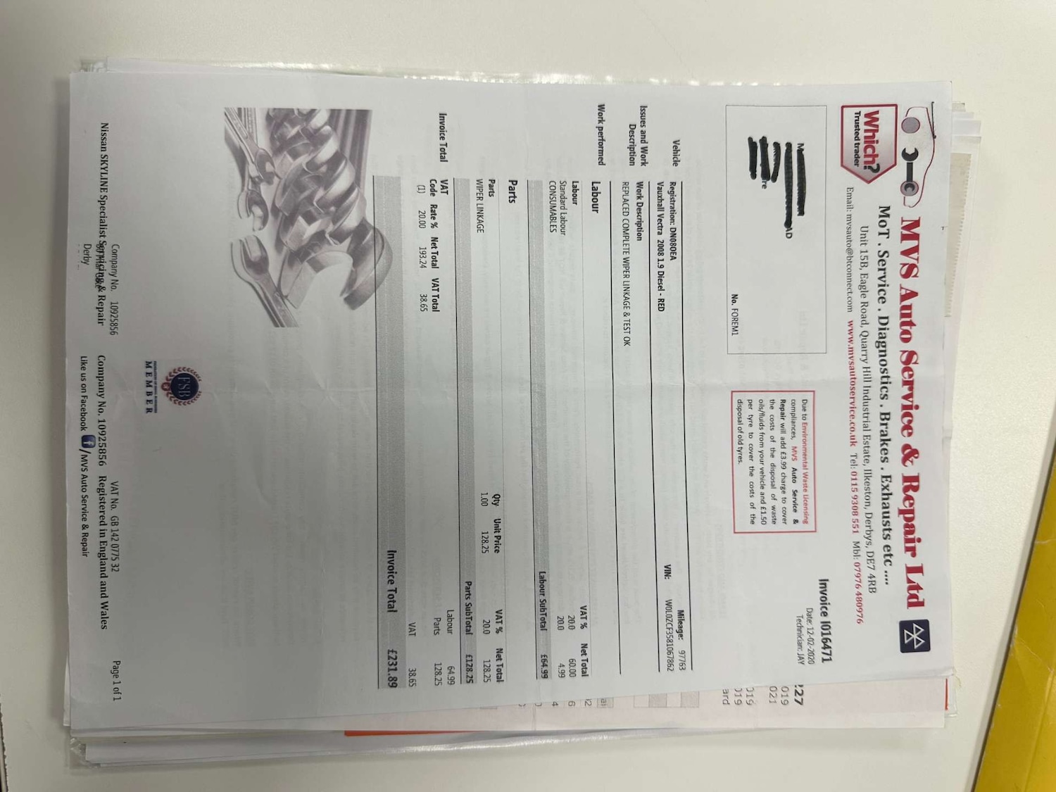 Used Vauxhall Vectra 2008 for sale - 76533564: Photo 43