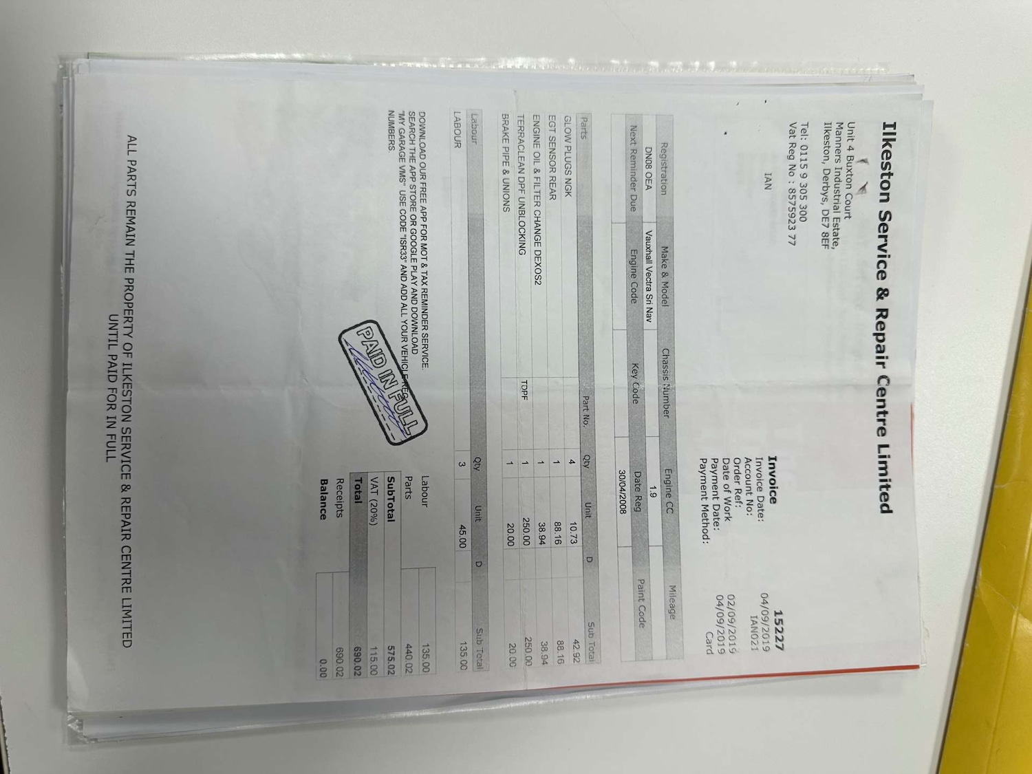 Used Vauxhall Vectra 2008 for sale - 76533564: Photo 44