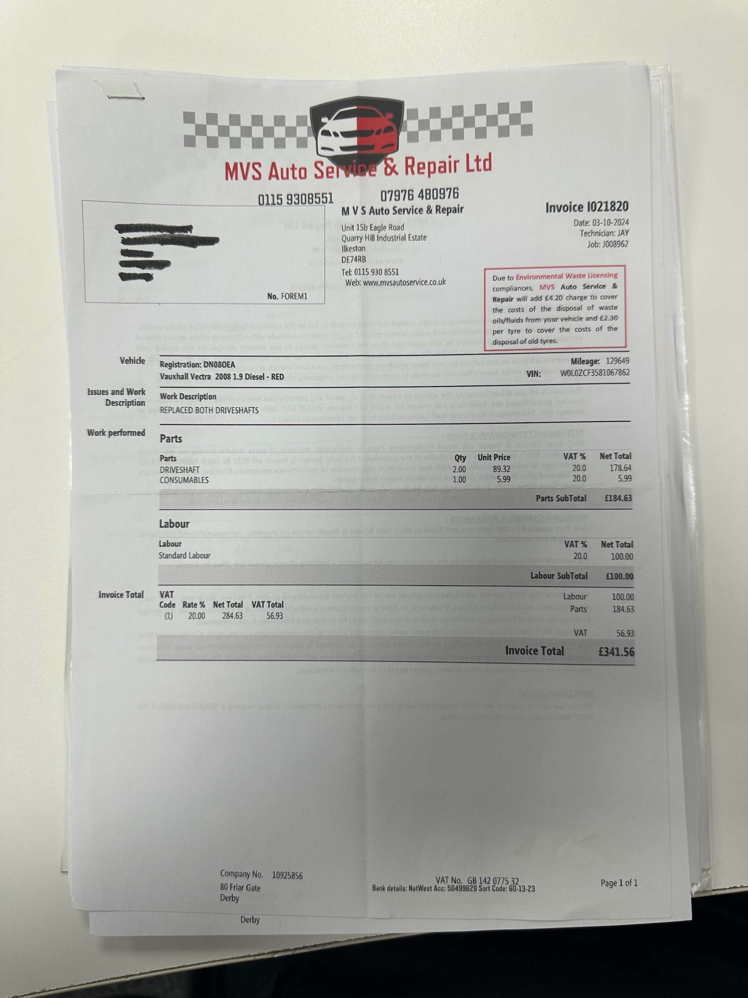 Used Vauxhall Vectra 2008 for sale - 76533564: Photo 47