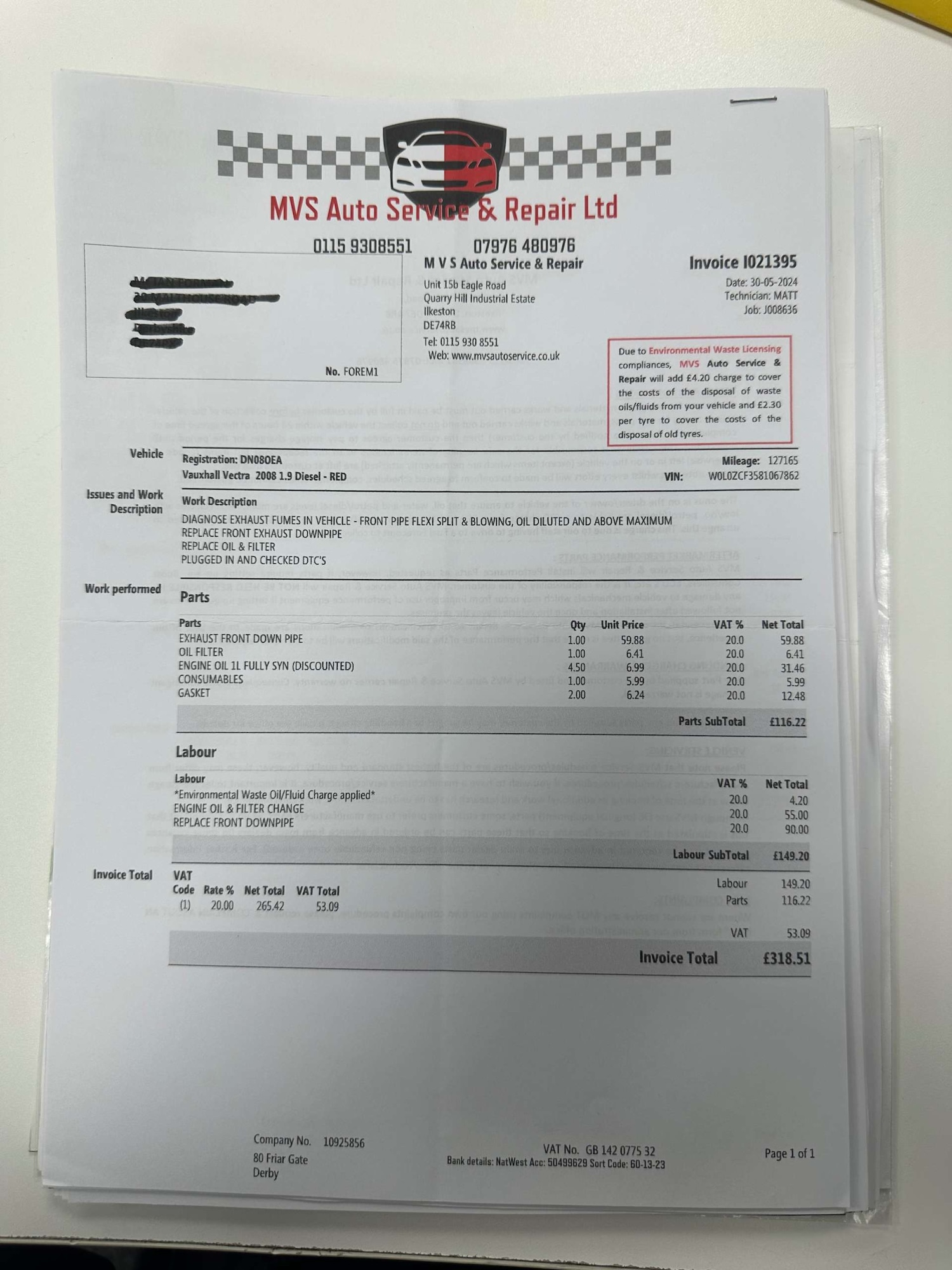 Used Vauxhall Vectra 2008 for sale - 76533564: Photo 49