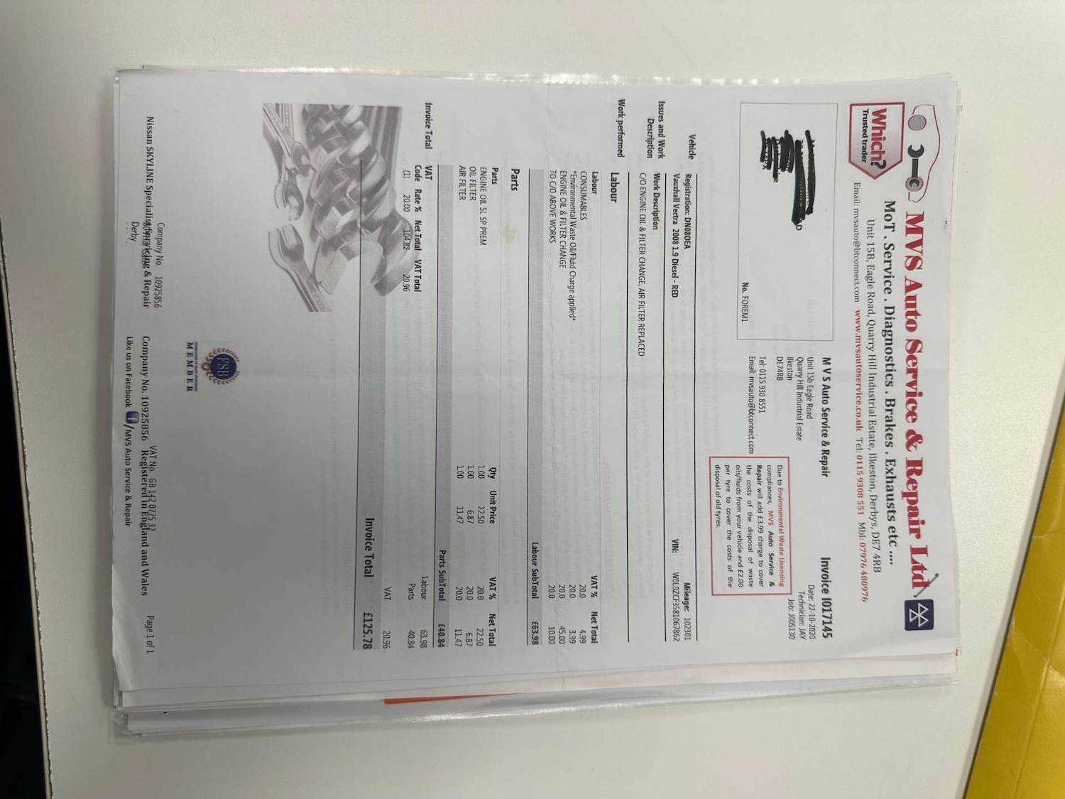 Used Vauxhall Vectra 2008 for sale - 76533564: Photo 57