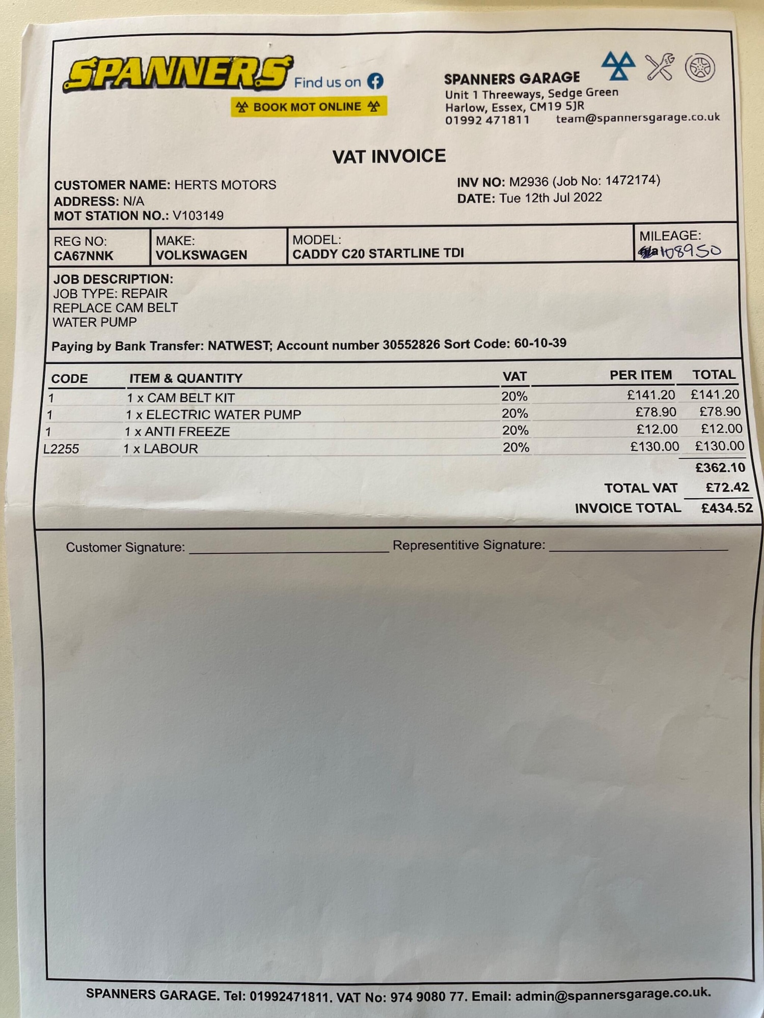 Used Volkswagen Caddy 2018 for sale - 78086389: Photo 14