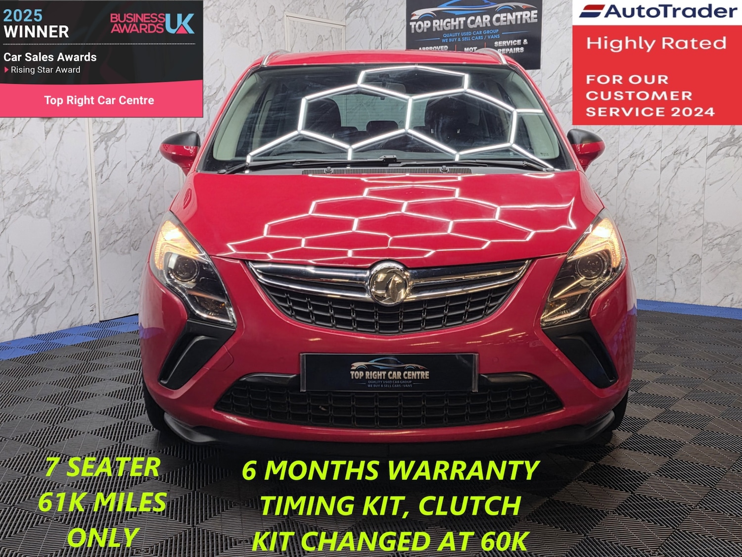 Used Vauxhall Zafira Tourer 2014 for sale - 76669458: Photo 3