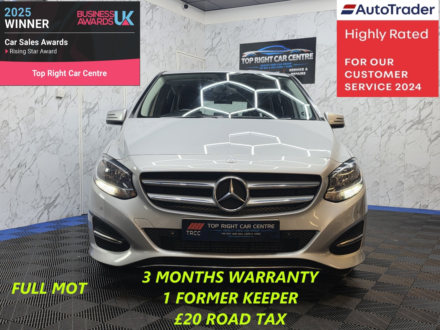 Used Mercedes-Benz B Class 2015 for sale - 78219476: Photo 3