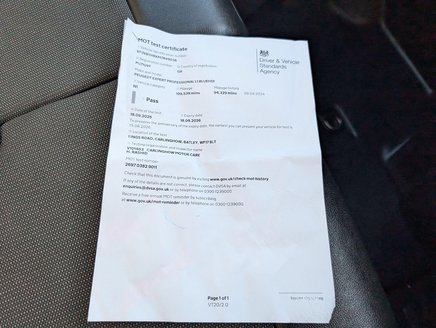 Used Peugeot Expert 2021 for sale - 76109892: Photo 35