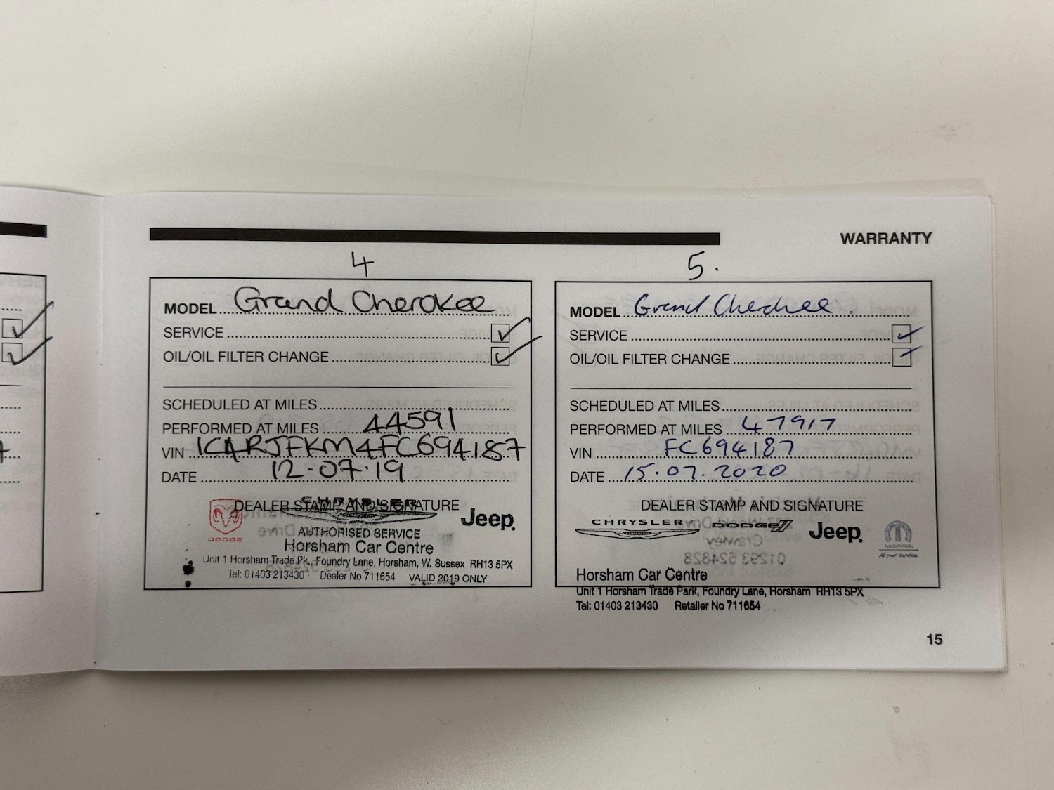 Used Jeep Grand Cherokee 2015 for sale - 76886958: Photo 35