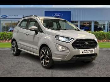 Ford, Ecosport 2021 1.0 EcoBoost 125 ST-Line 5dr, Apple Car Play, Android Auto, Parking Sensors