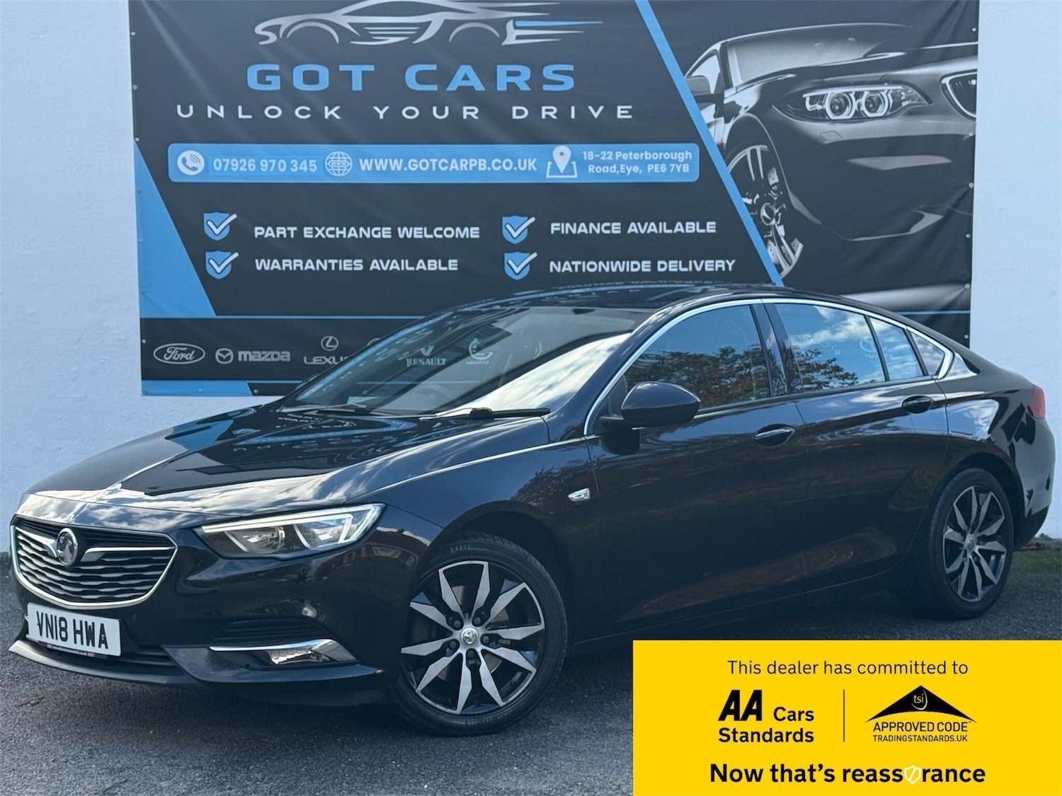 Used Vauxhall Insignia 2018 for sale - 76377664: Photo 1