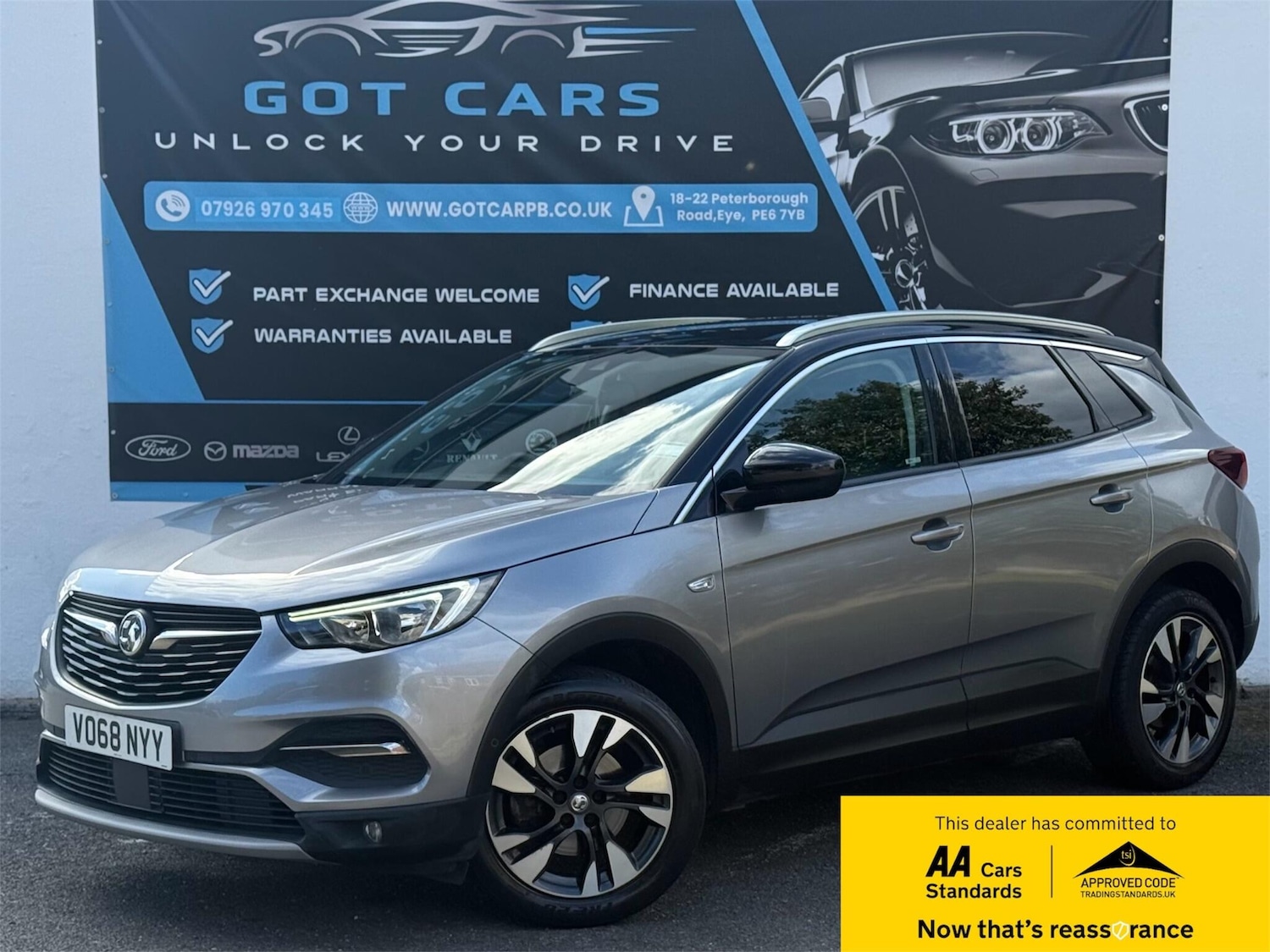 Used Vauxhall Grandland X 2018 for sale - 77109111: Photo 1