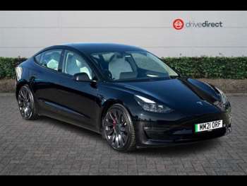 2021 - (Dual Motor) Performance Saloon 4dr Electric Auto 4WDE (Performance Upgrade