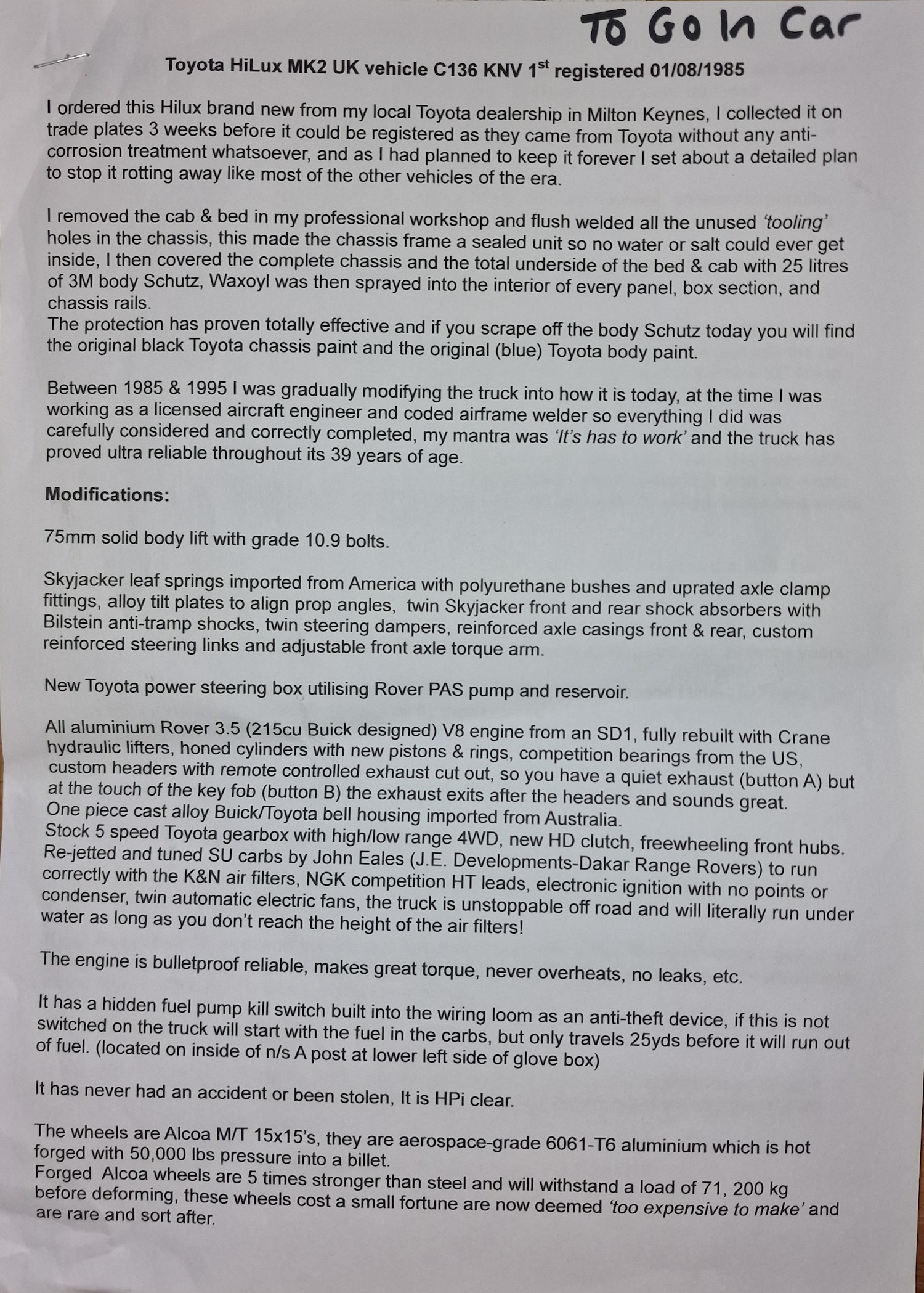 Used Toyota Hilux 1985 for sale - 77775281: Photo 39