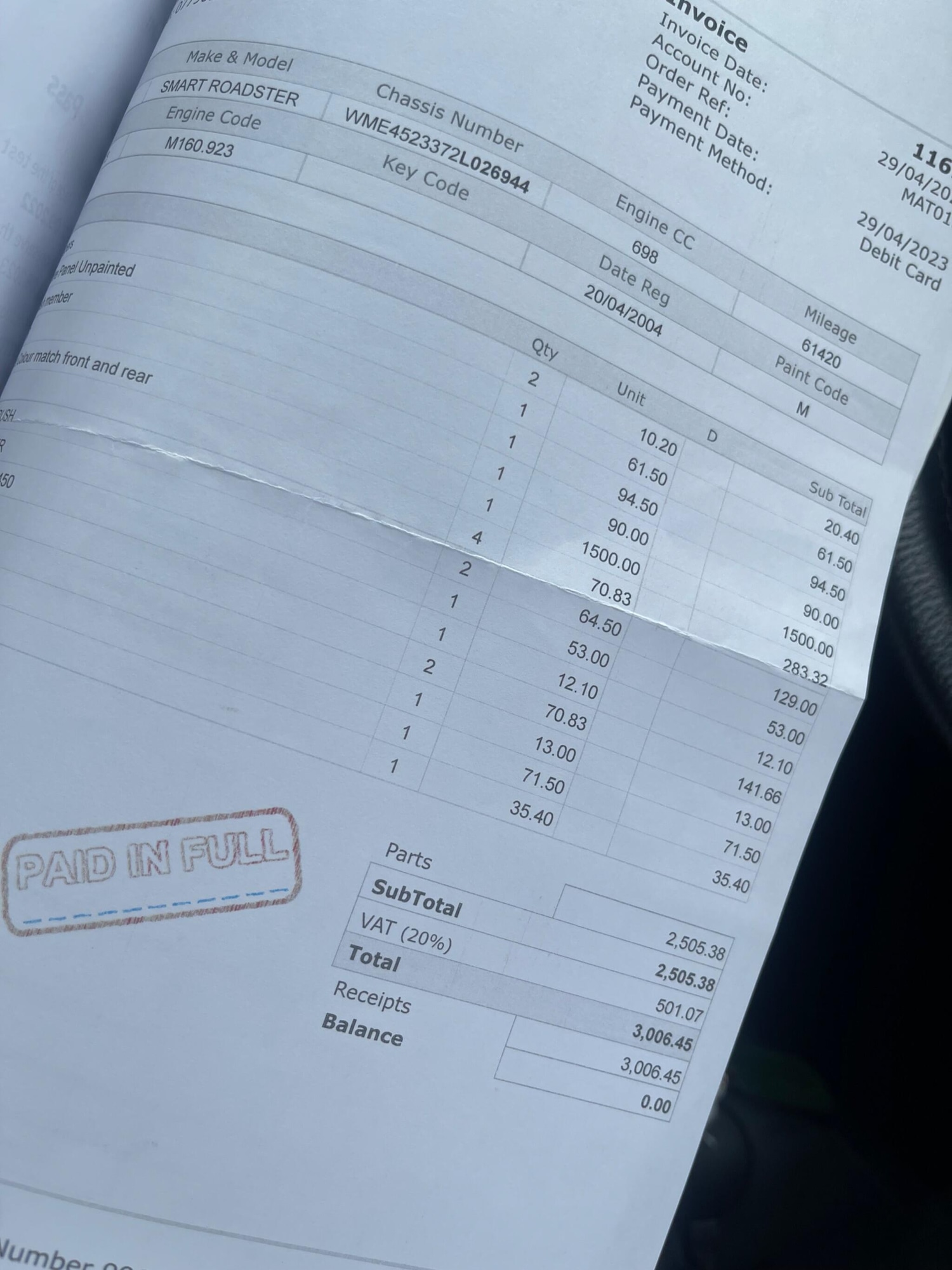 Used smart Roadster 2004 for sale - 77144590: Photo 19