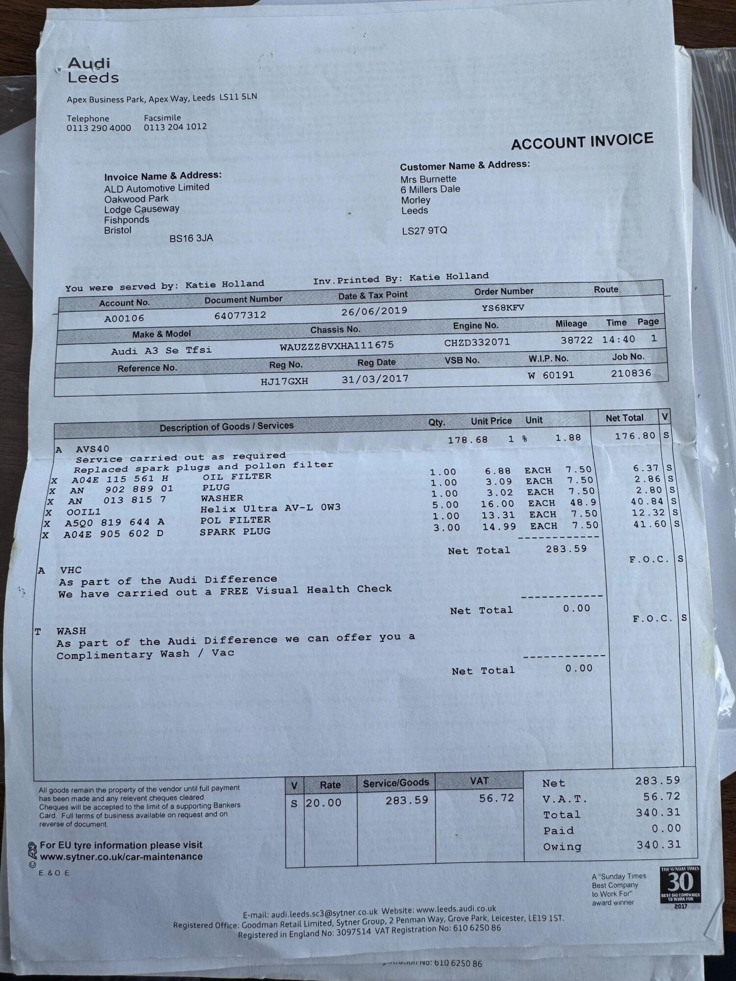 Used Audi A3 2017 for sale - 77351529: Photo 34
