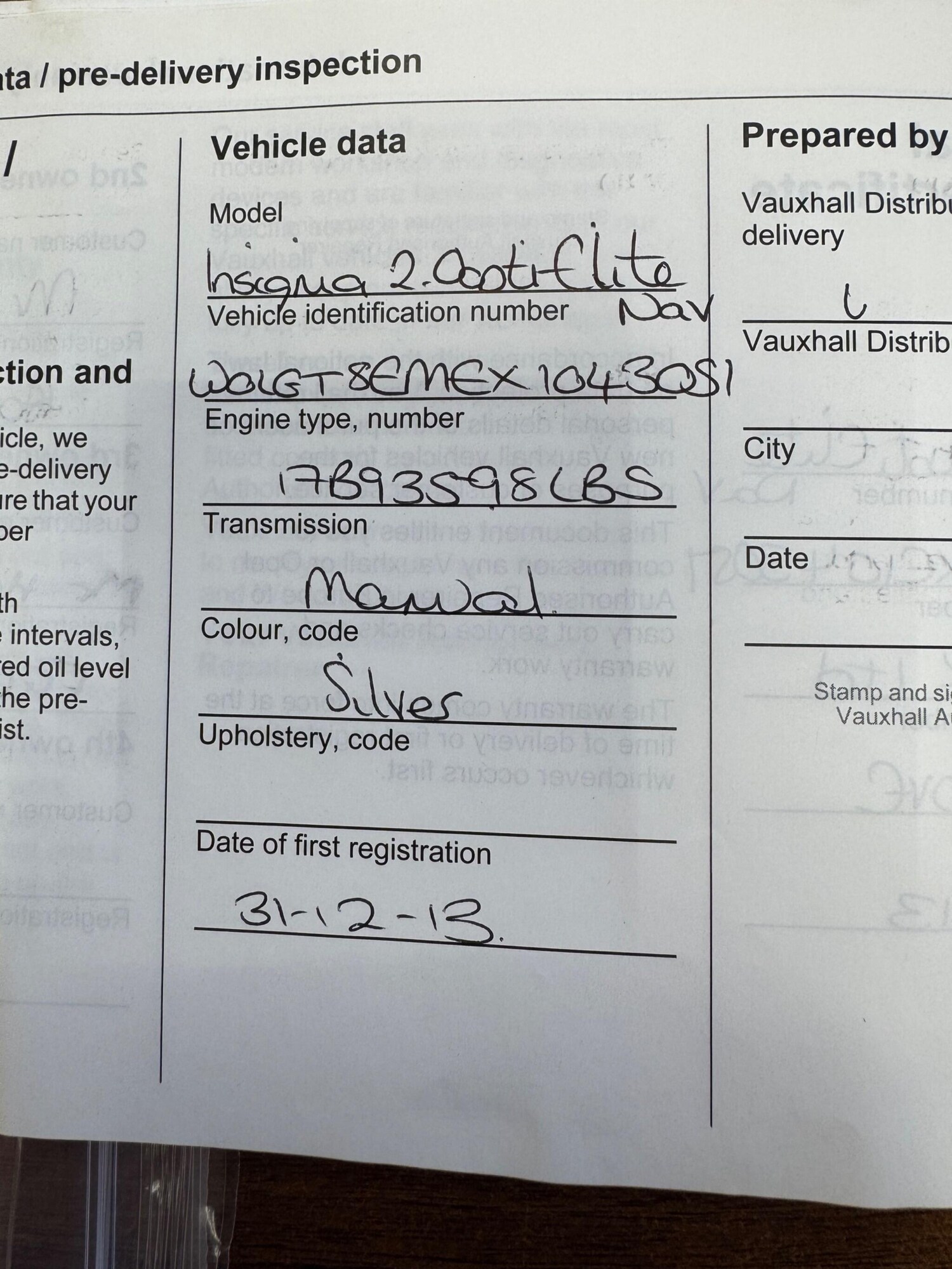 Used Vauxhall Insignia 2013 for sale - 77376712: Photo 60