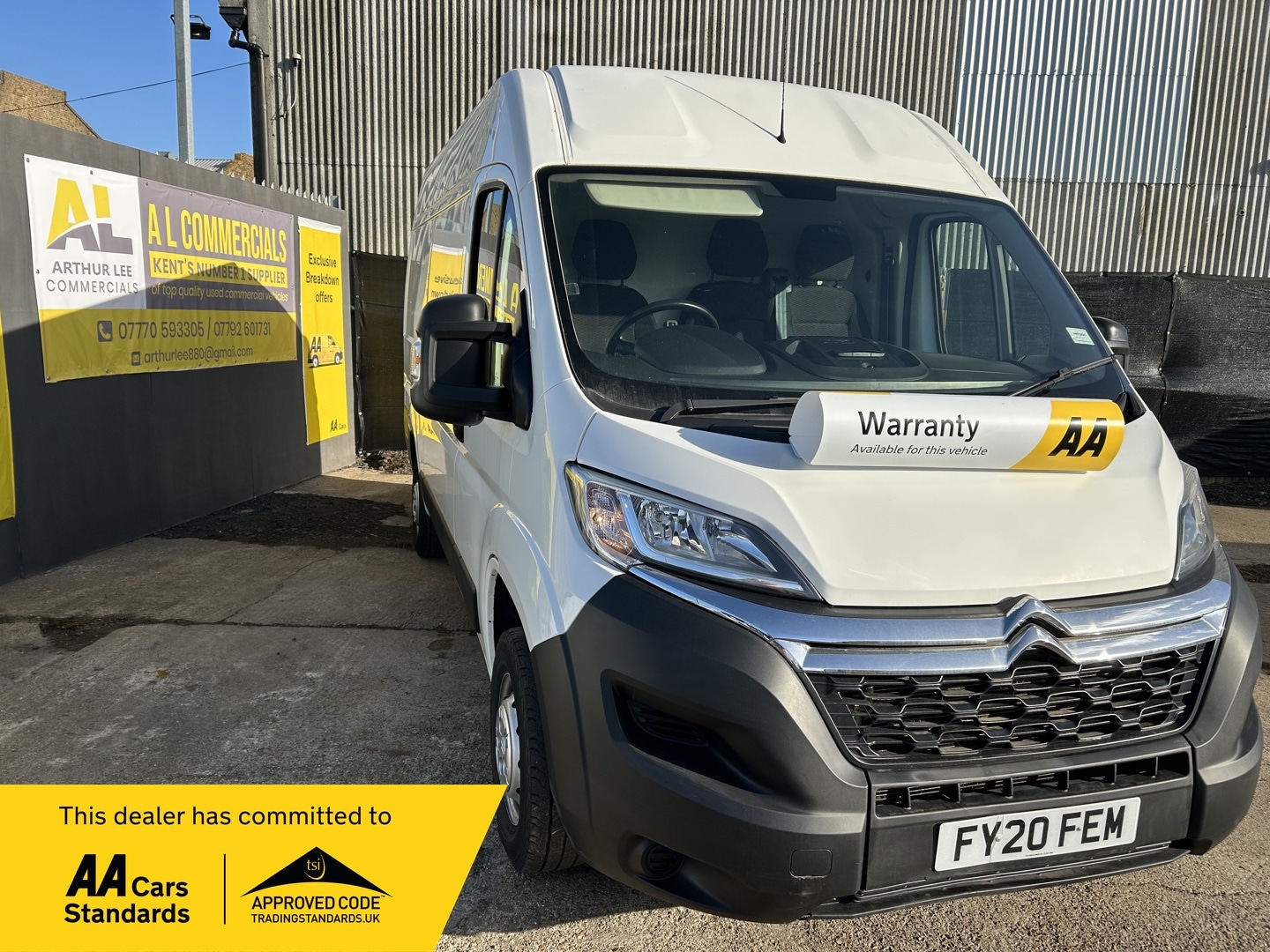 Used Citroen Relay 2020 for sale - 76263666: Photo 1