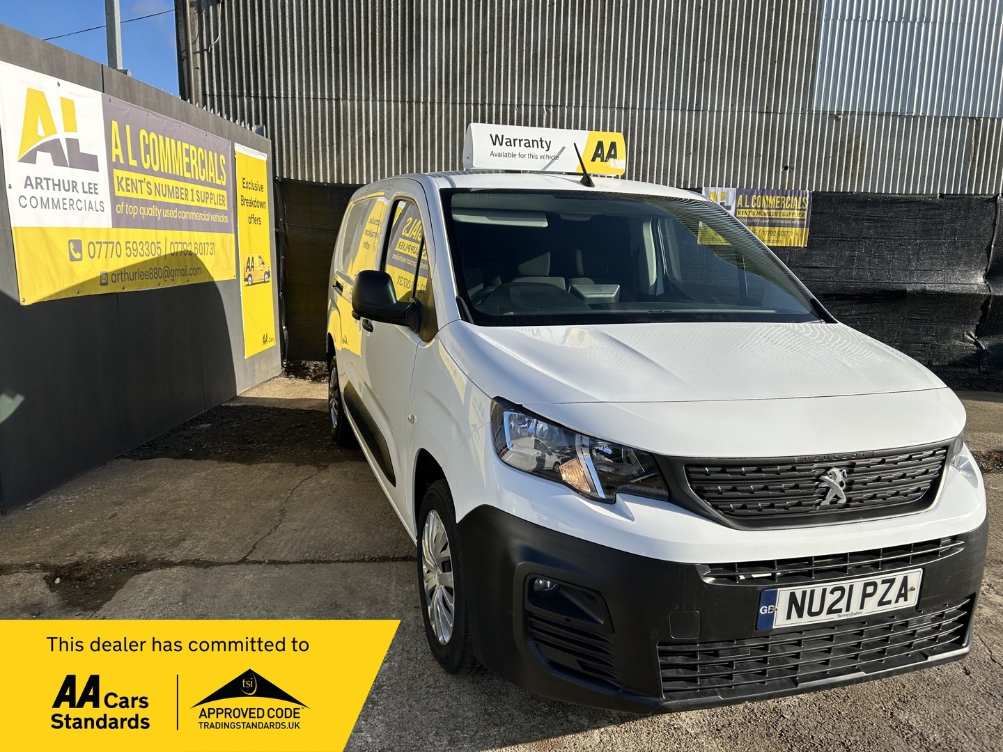 Used Peugeot Partner 2021 for sale - 76232145: Photo 1