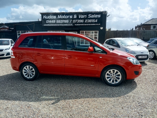 Used Vauxhall Zafira 2013 for sale - 75586866: Photo 2