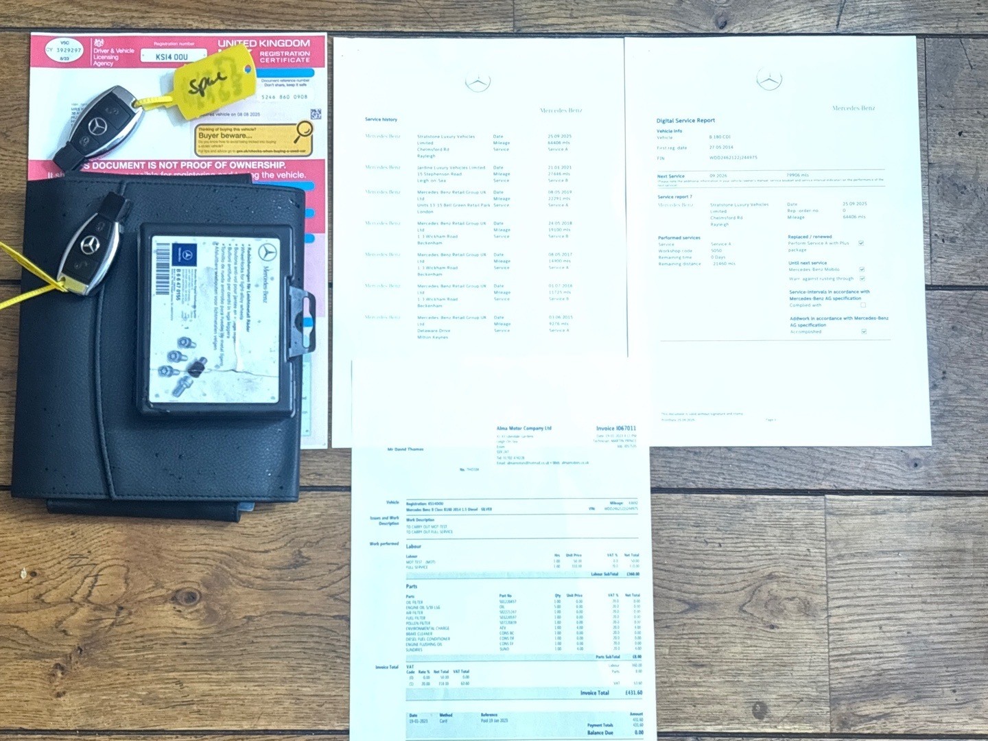 Used Mercedes-Benz B Class 2014 for sale - 77417202: Photo 15