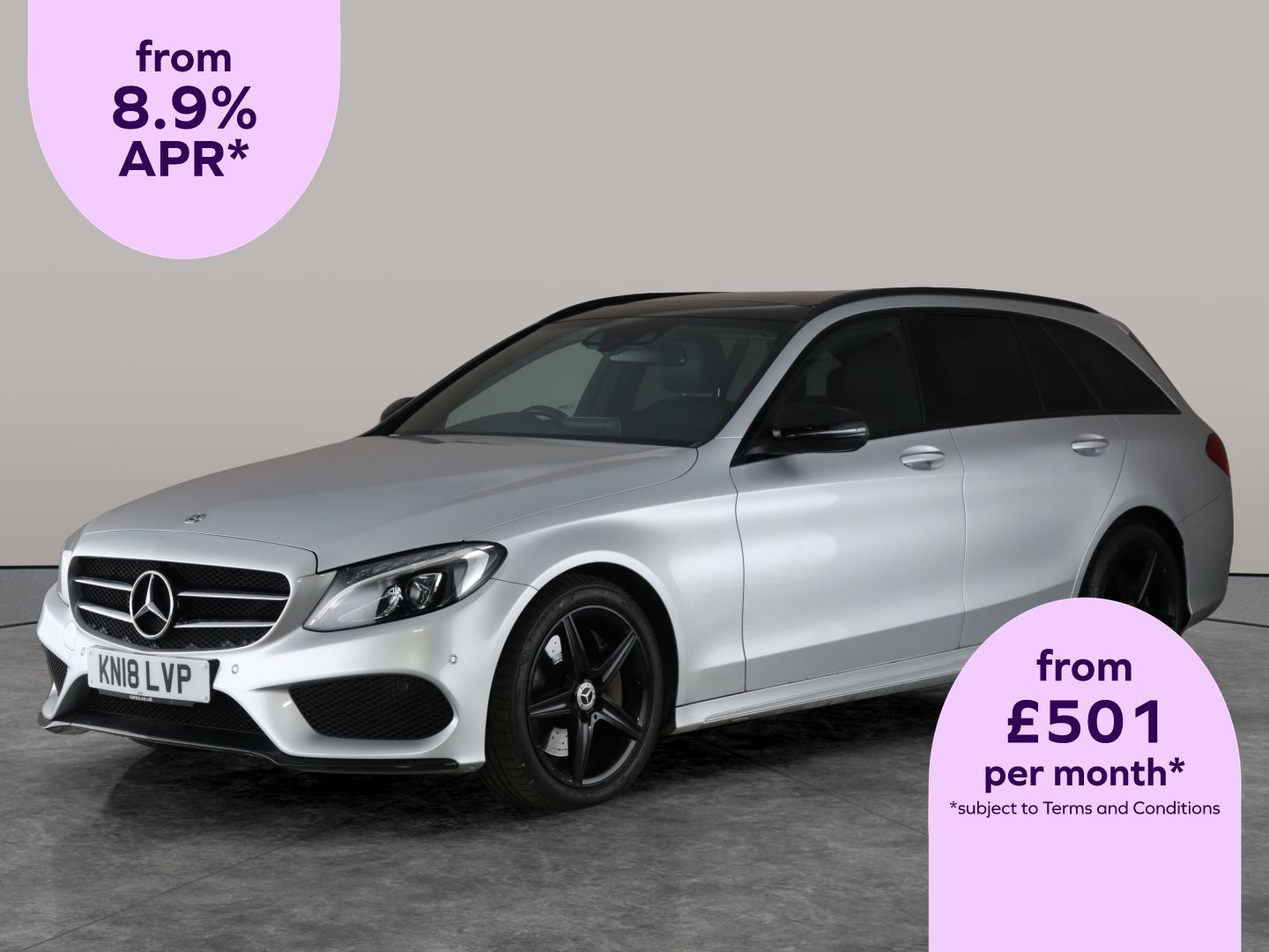 Used Mercedes-Benz C Class 2018 for sale - 76668635: Photo 1