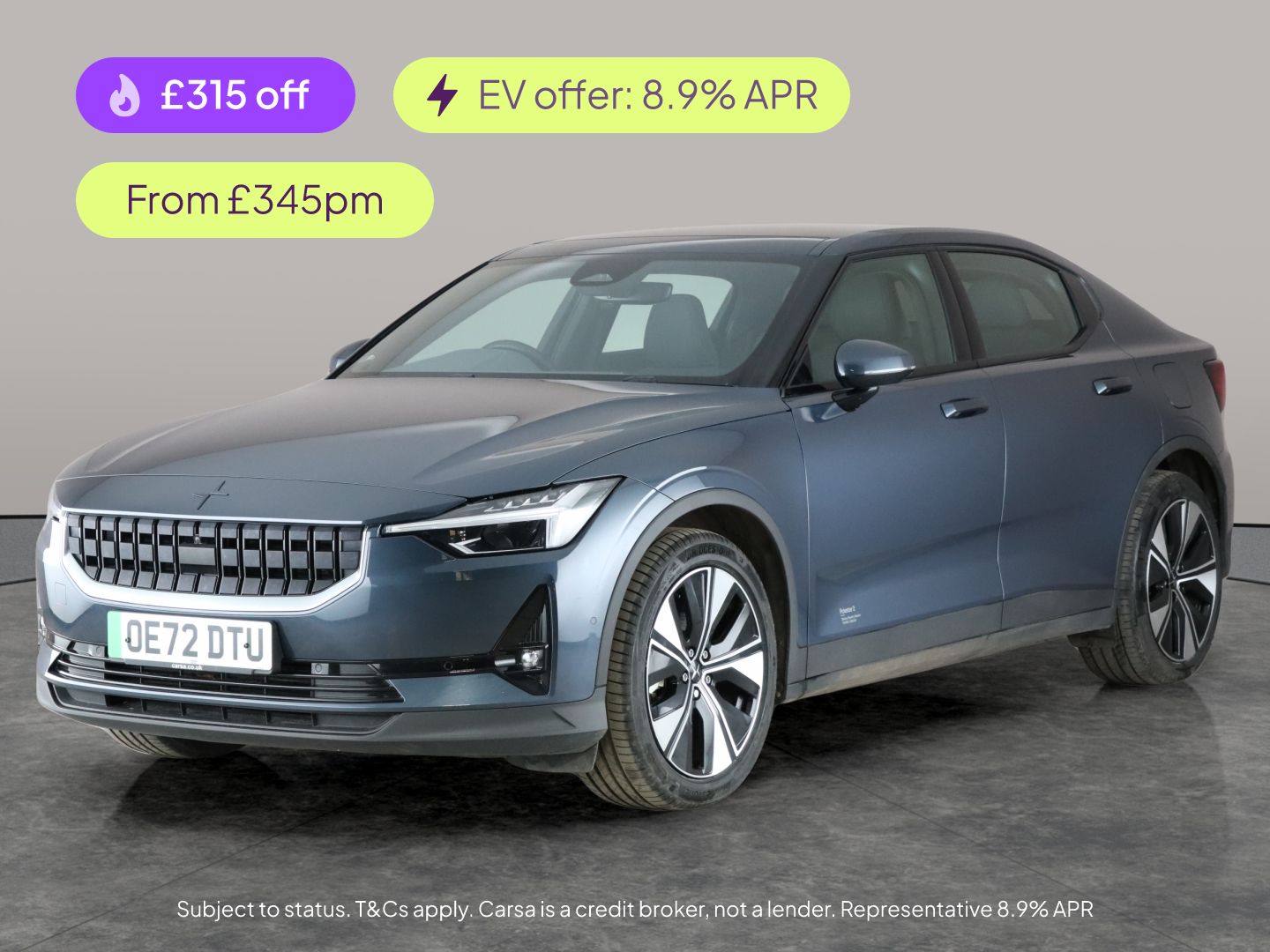 Used Polestar Polestar 2 2022 for sale - 76941231: Photo 1