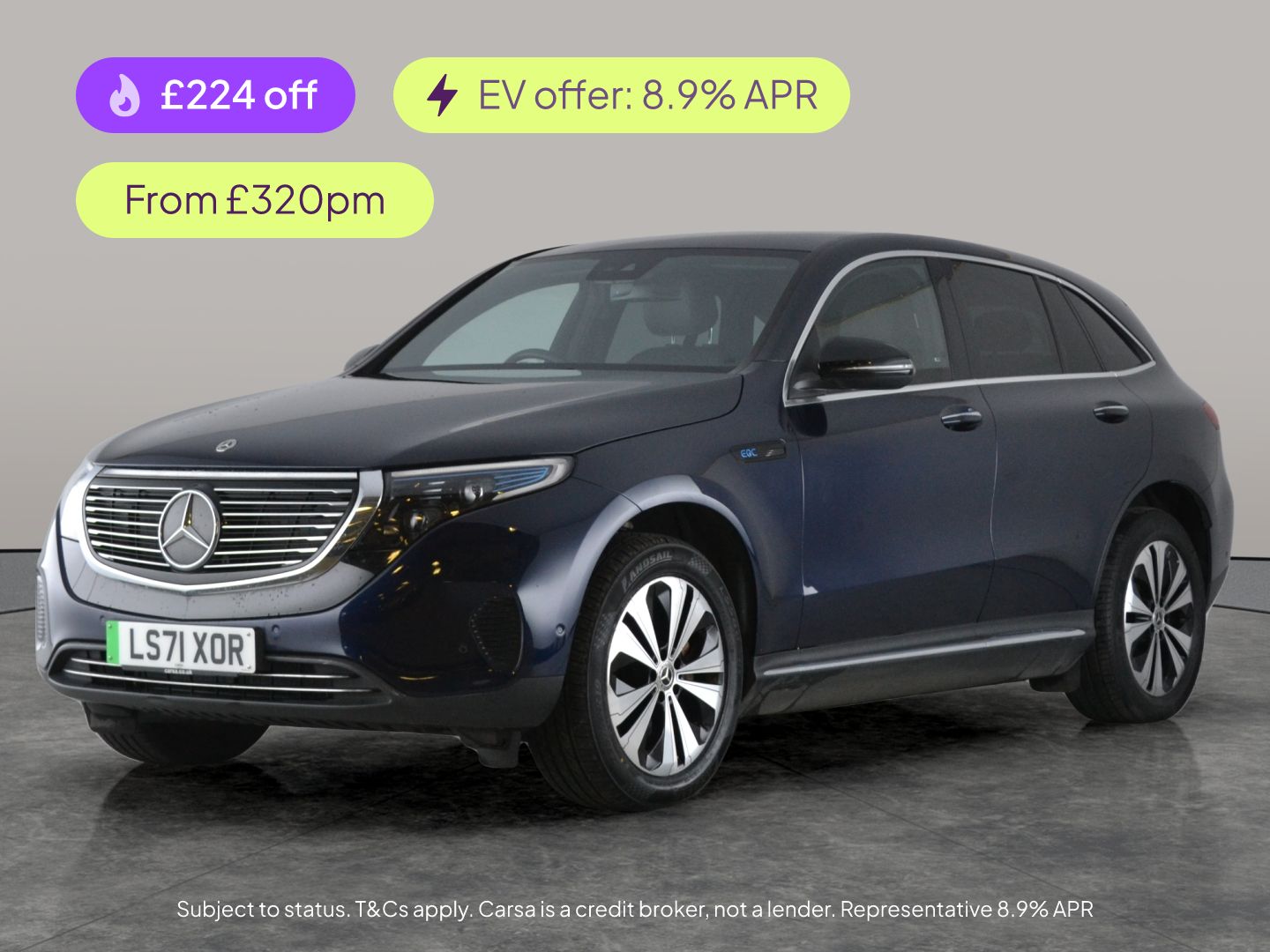 Used Mercedes-Benz EQC 2021 for sale - 76919458: Photo 1