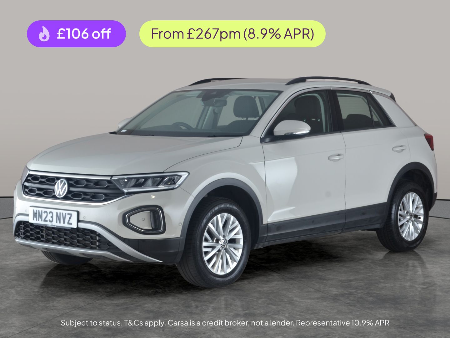 Used Volkswagen T-Roc 2023 for sale - 77094426: Photo 1