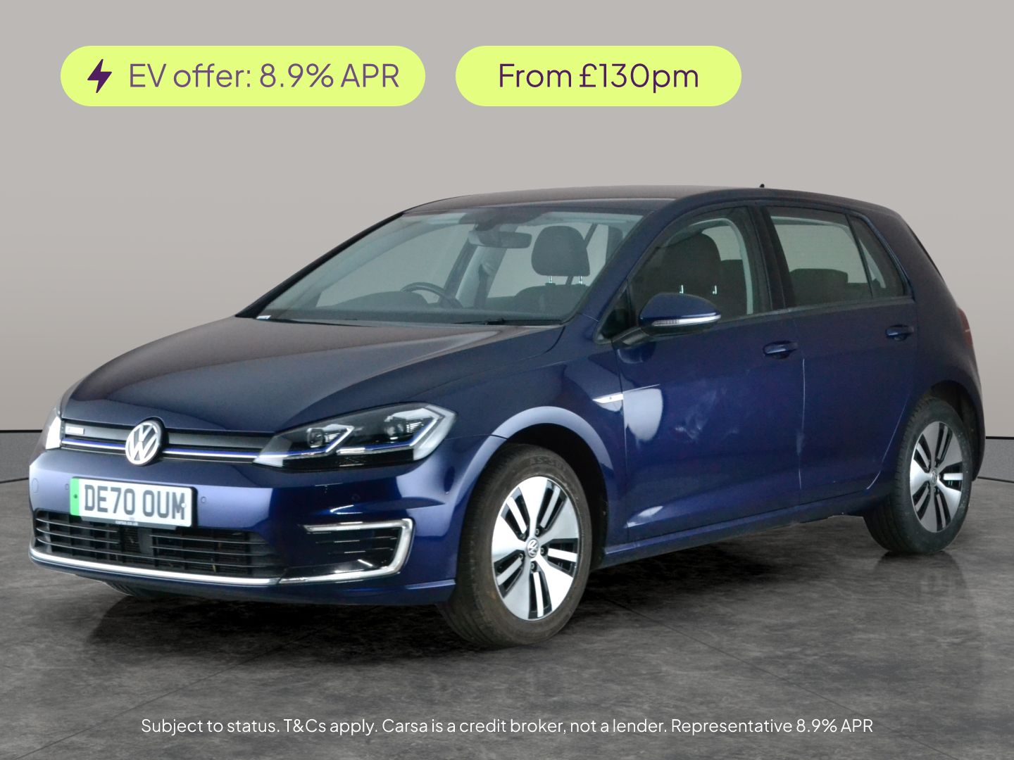 Used Volkswagen Golf 2020 for sale - 77272069: Photo 1