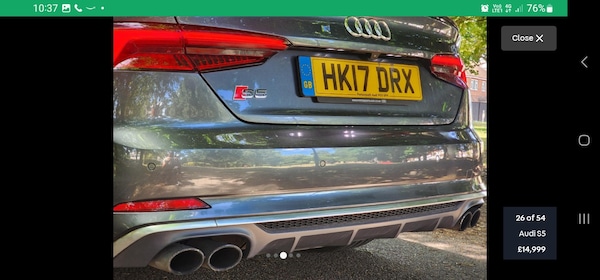 Used Audi A5 2017 for sale - 76218889: Photo 24
