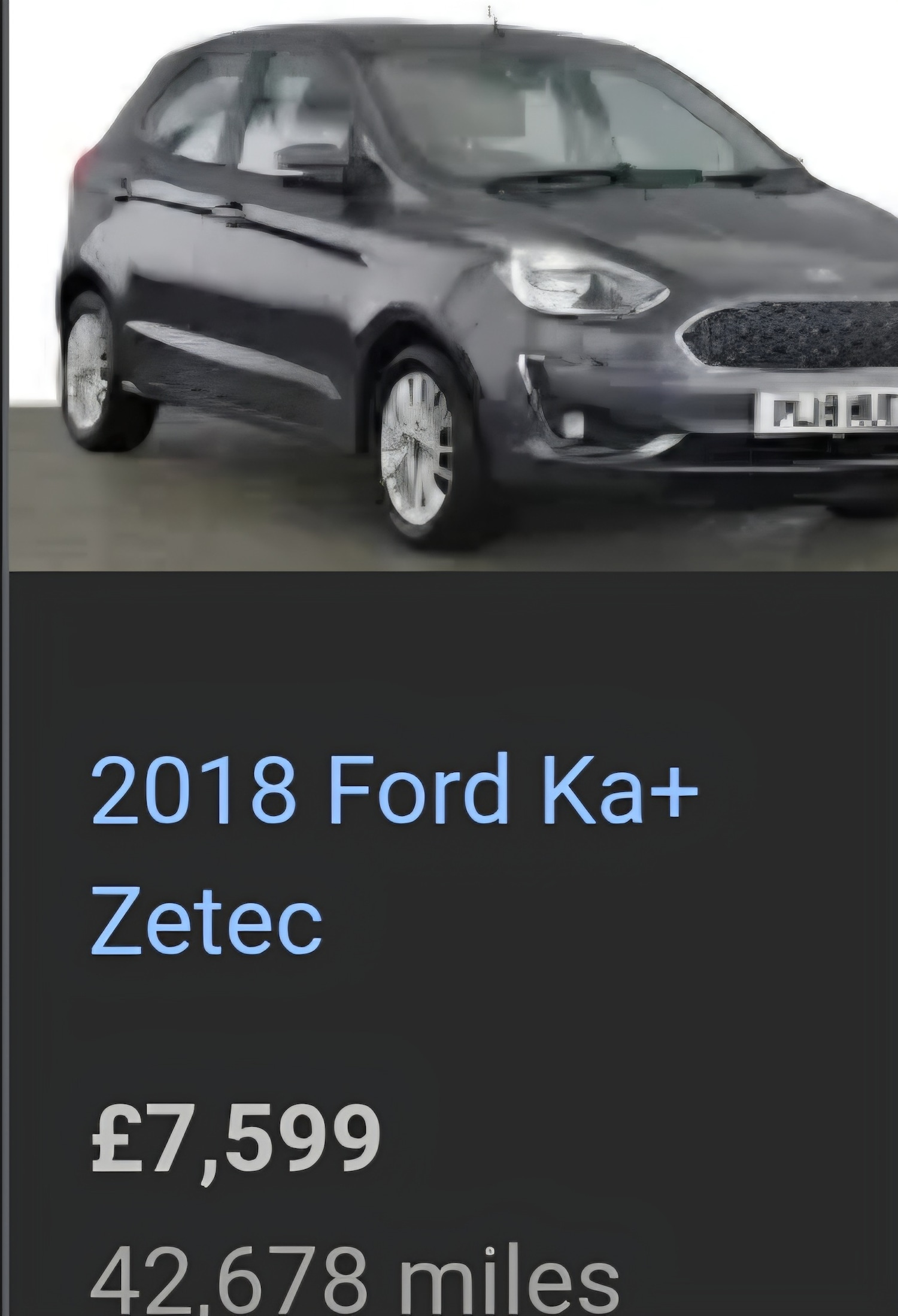 Used Ford Ka+ 2018 for sale - 76187387: Photo 12