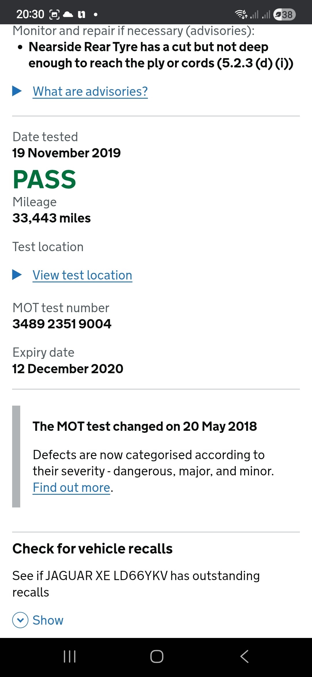 Used Jaguar XE 2016 for sale - 76579761: Photo 9