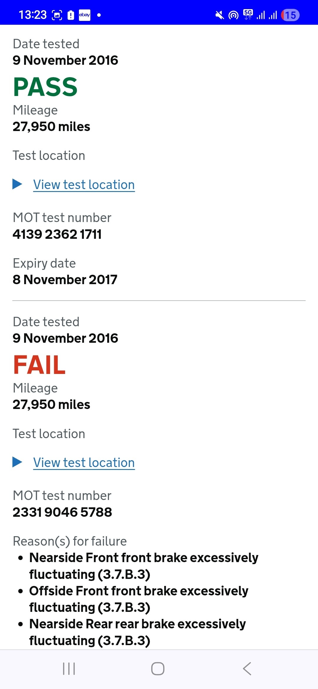 Vehicle 10