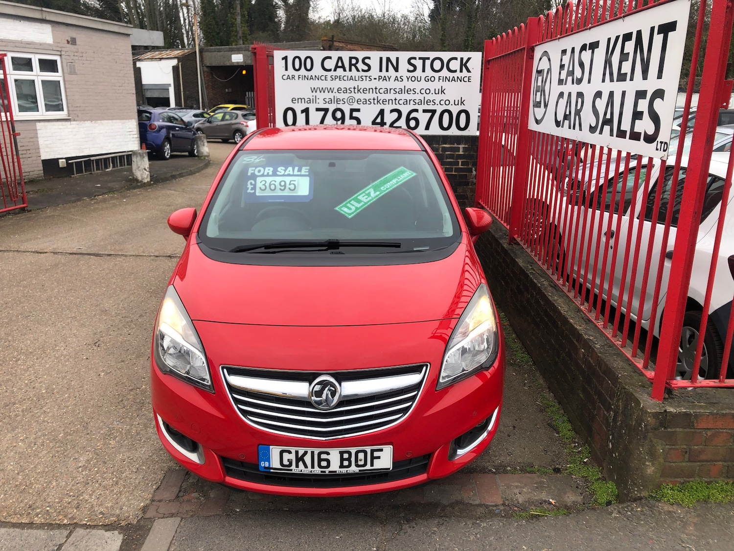 Used Vauxhall Meriva 2016 for sale - 77593271: Photo 2