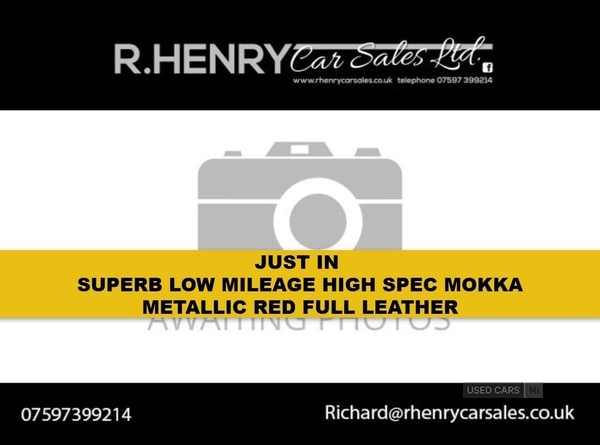 Used Vauxhall Mokka 2015 for sale - 76825520: Photo 1