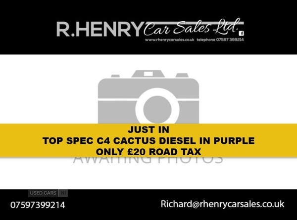 Used Citroen C4 Cactus 2015 for sale - 76486124: Photo 1