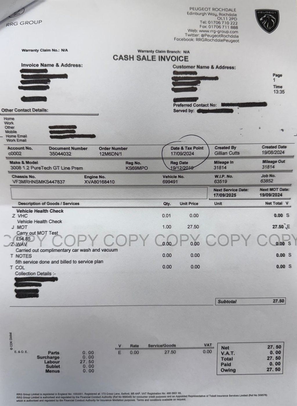 Used Peugeot 3008 2019 for sale - 76168098: Photo 49