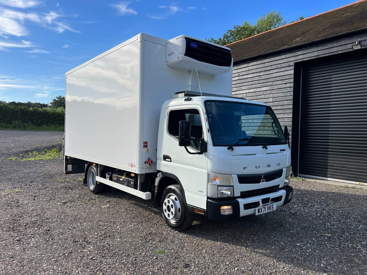 2021 Mitsubishi Canter 7C15 4X2 DAY EURO 6 FRIDGE BOX Temperature Controlled Die - Picture 7 of 24