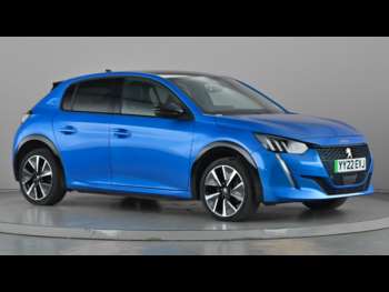 2022 - PEUGEOT E-208 50kWh GT Premium Hatchback 5dr Electric Auto (136 ps)